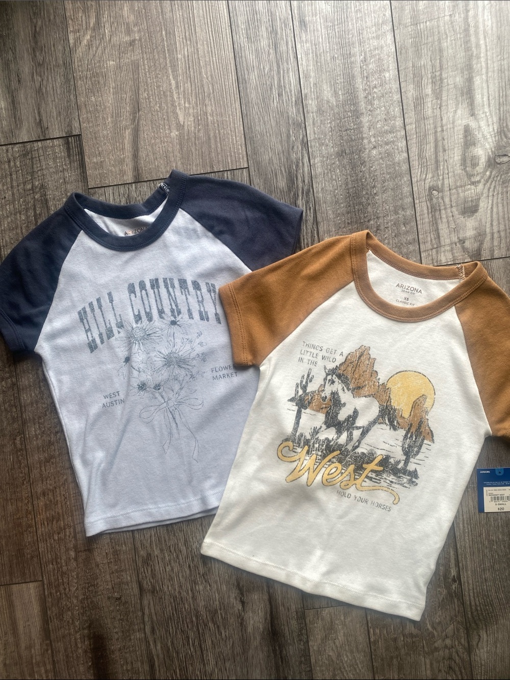 Arizona Jean Co baby tees